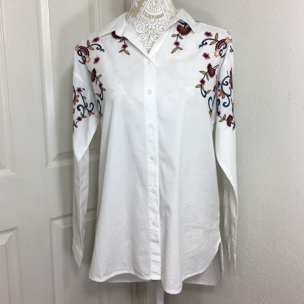 Button Up Shirt Embroidery